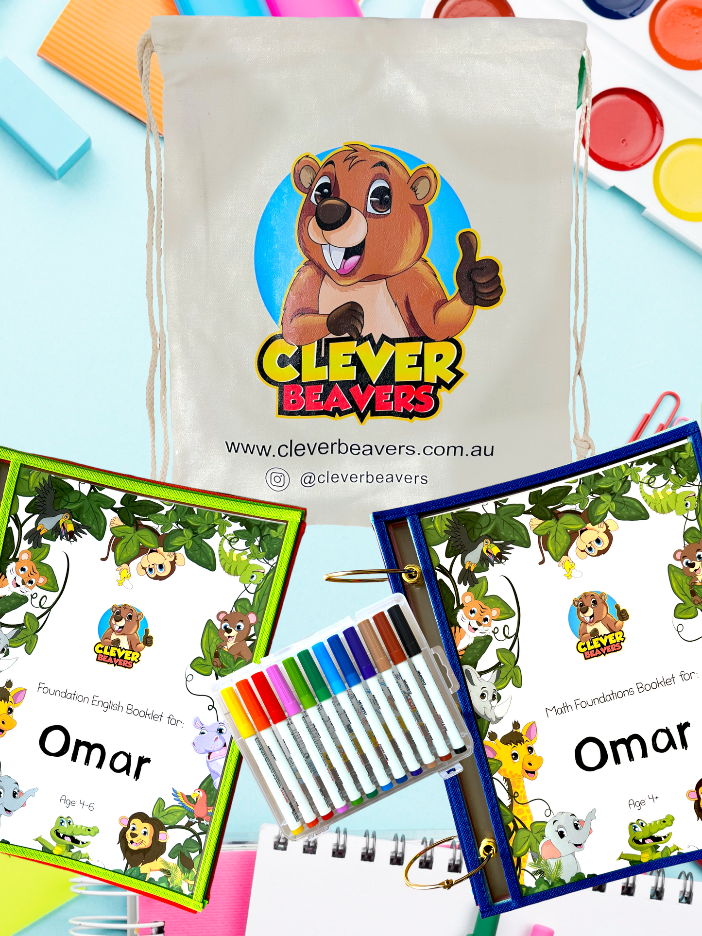 Foundation English and Foundation Maths Bundle 4-6 years