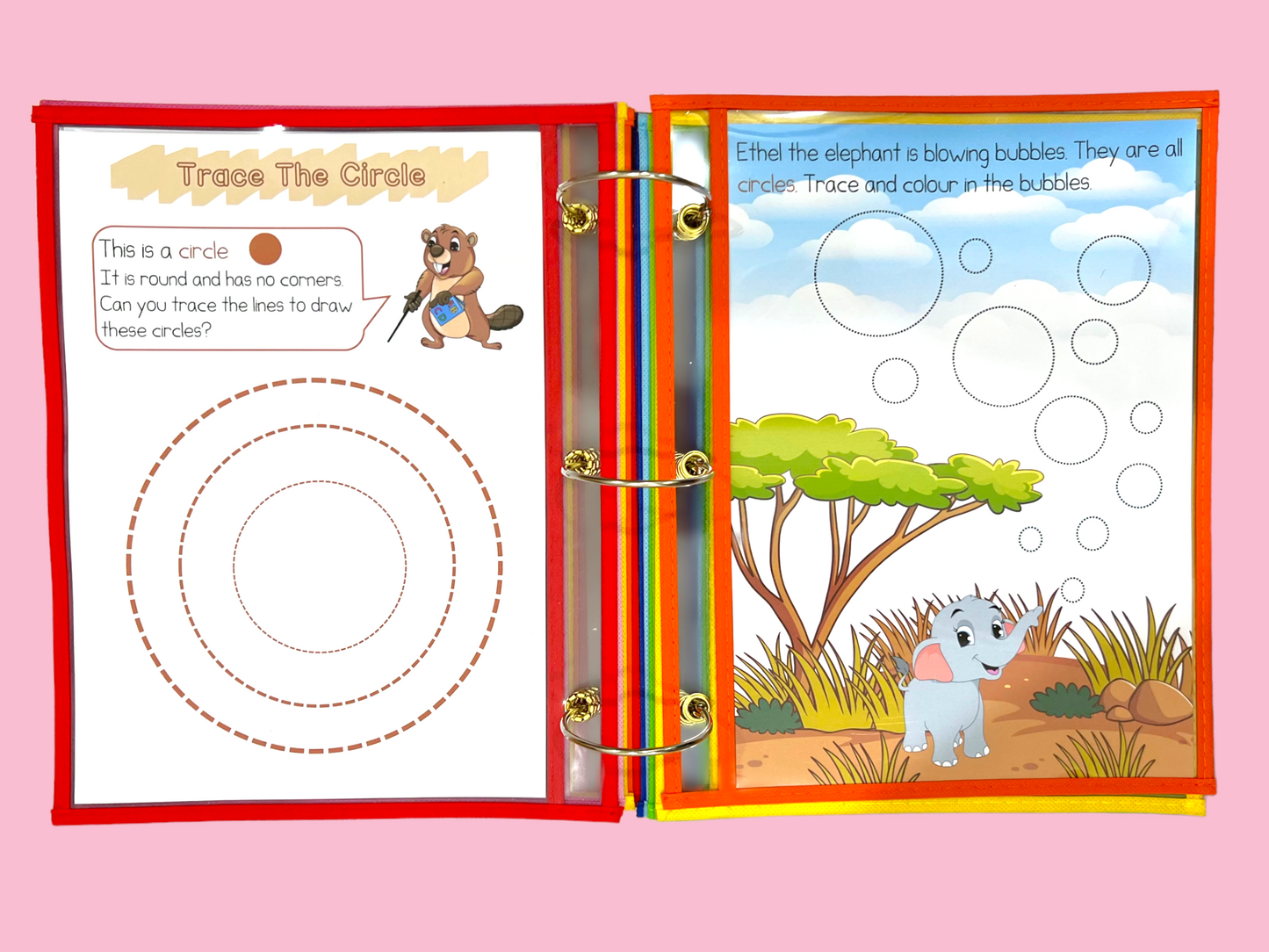 Shapes Booklet 2+ years