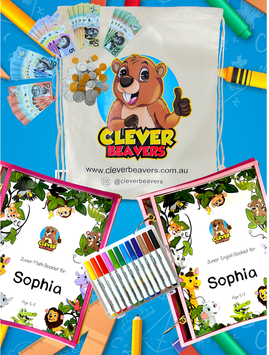 Junior English and Junior Maths Bundle 5-7 years